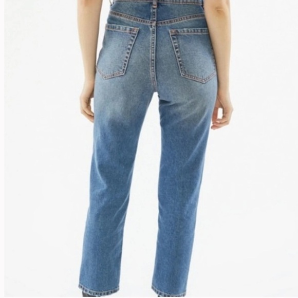 BDG Full Zip Leg Slim Straight Tapered Jeans High Rise Rigid Denim Sz 27 - Picture 15 of 15